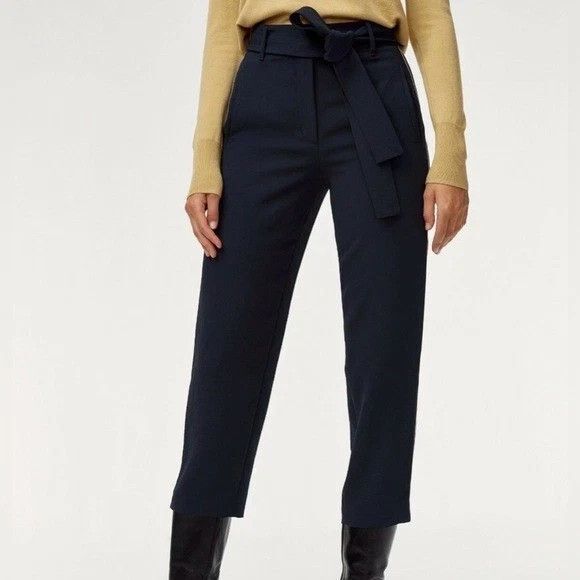 Wilfred Pants - Aritzia Wilfred Jallade Pant Crepe Ankle Crop Black 2 Office Siren Capsule